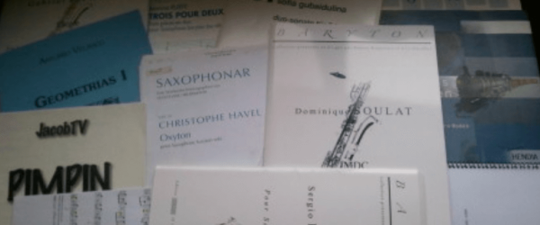 15 Advanced Works for Baritone Saxophone [1]